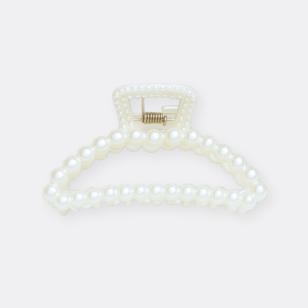 Hårklämma pärlor
