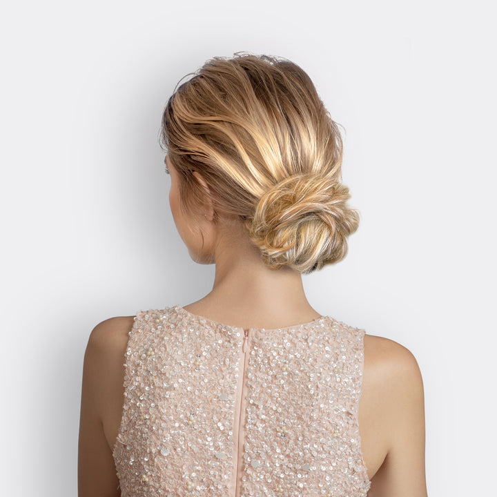 löshår tofs blonde mix